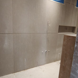 Bathroom in 3.5 BHK Builder Floor at Anand Niketan – for Sale