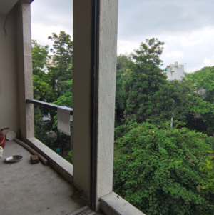 Balcony in 3.5 BHK Builder Floor at Anand Niketan – for Sale