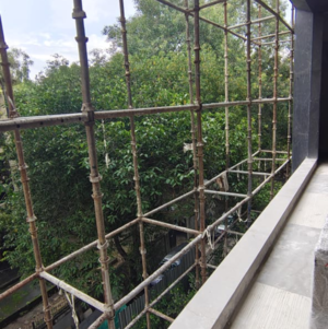 Balcony in 3.5 BHK Builder Floor at Anand Niketan – for Sale