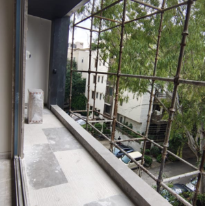 Balcony in 3.5 BHK Builder Floor at Anand Niketan – for Sale