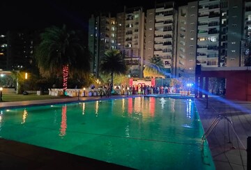 Swimming Pool in 2 BHK Apartment at Indu Fortune Fields Annexe, Hi Tech City – for Rent