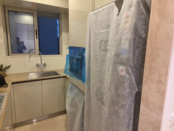 Bathroom in 2 BHK Apartment at Hiranandani Highland, Powai – for Rent