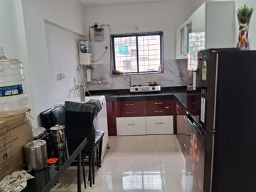 Kitchen in 2 BHK Apartment at Mahalaxmi Complex, Wakad – for Rent