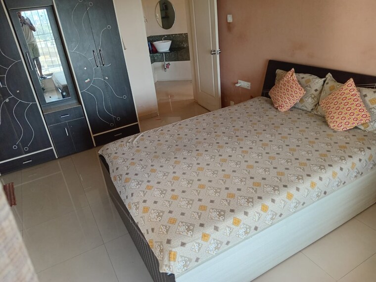 Bedroom, swiss-county 2 Bedroom 1500 Sq.Ft. Apartment In Thergaon Pune 9170023