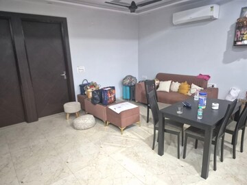 Living Room in 2 BHK Builder Floor at RWA Apartments Sector 15, Sector 15 – for Rent