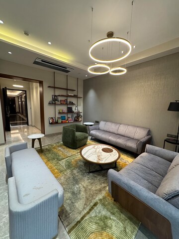 Staircase in 3 BHK Apartment at Indiabulls Blu, Worli – for Rent
