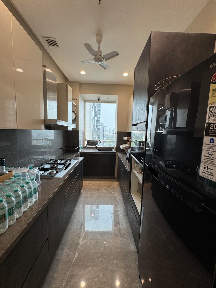 Kitchen, indiabulls-blu 3 Bedroom 1477 Sq.Ft. Apartment In Worli Mumbai 9170035