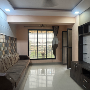 Living Room in 2 BHK Apartment at Hari Vijay Lawns, Kanchangoan – for Sale