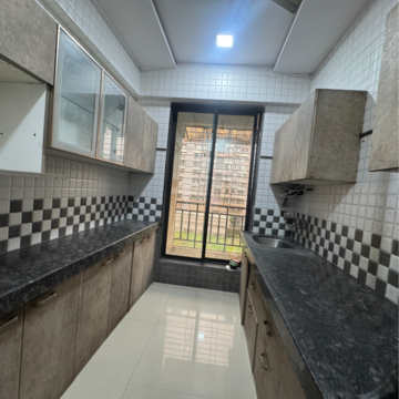Kitchen in 2 BHK Apartment at Hari Vijay Lawns, Kanchangoan – for Sale