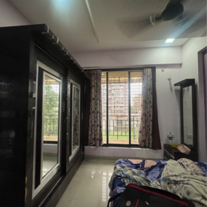 Bedroom in 2 BHK Apartment at Hari Vijay Lawns, Kanchangoan – for Sale