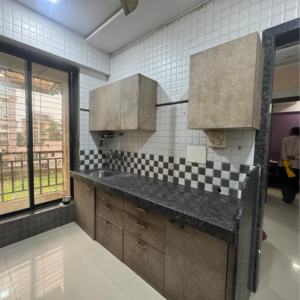 Kitchen in 2 BHK Apartment at Hari Vijay Lawns, Kanchangoan – for Sale