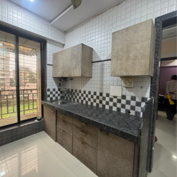 Kitchen in 2 BHK Apartment at Hari Vijay Lawns, Kanchangoan – for Sale