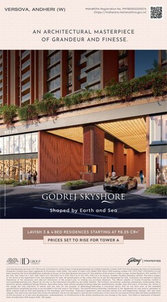 3 BHK + Servant Room Apartment For Sale in Godrej Skyshore