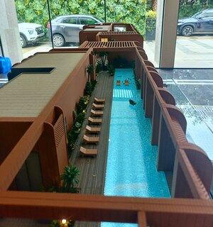 Swimming Pool in 4 BHK Apartment at Godrej Skyshore, Versova – for Sale