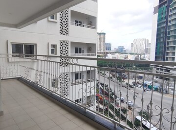 Balcony in 3 BHK Apartment at Prestige Beverly Hills, Kokapet – for Rent
