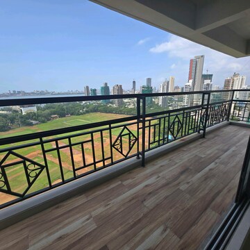 Balcony in 3 BHK Apartment at Sugee Indira, Dadar West – for Rent