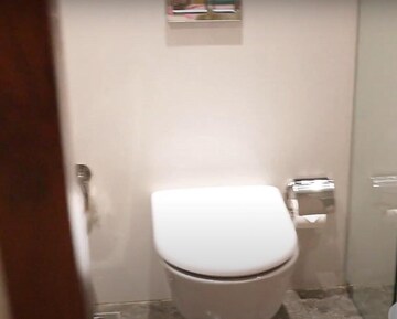 Bathroom in 3 BHK Apartment at Lodha World Crest, Worli – for Rent