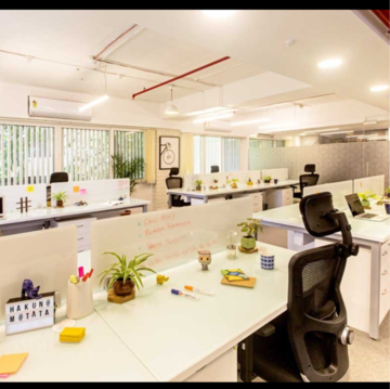 Team Area in  Office Space at Laxmi Industrial Estate Lower Parel, Empire Mill – for Rent