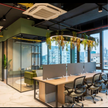 Gym in  Office Space at Laxmi Industrial Estate Lower Parel, Empire Mill – for Rent