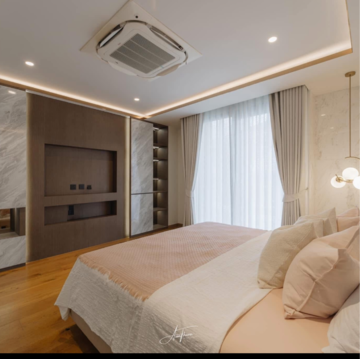 Bedroom in 3 BHK Apartment at Oxford Apartments Bandra West, St. Peters Colony – for Rent
