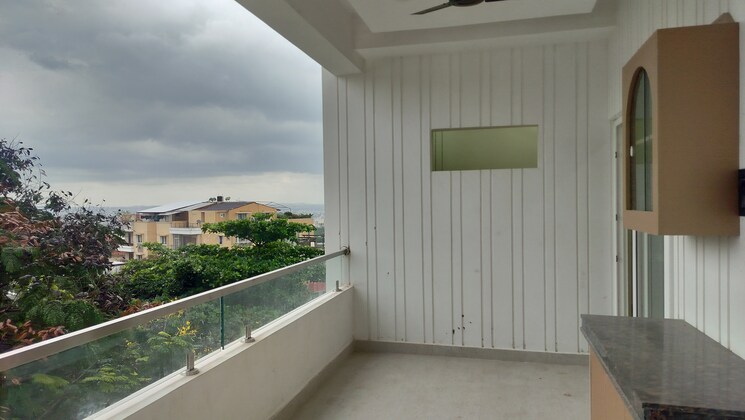 Balcony, banjara hills 3 Bedroom 2000 Sq.Ft. Apartment In Banjara Hills Hyderabad 9170184