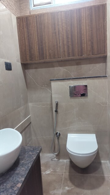 Bathroom in 3 BHK Apartment at Banjara Hills – for Rent