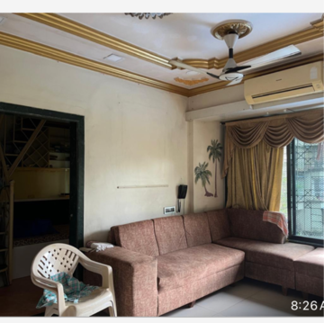 Living Room in 2 BHK Apartment at Shiv Swastik CHS Sanpada, Sanpada Sector 1 – for Rent