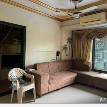 Living Room in 2 BHK Apartment at Shiv Swastik CHS Sanpada, Sanpada Sector 1 – for Rent