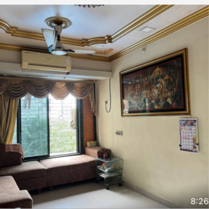 Living Room in 3 BHK Apartment at Shiv Swastik CHS Sanpada, Sanpada Sector 1 – for Rent