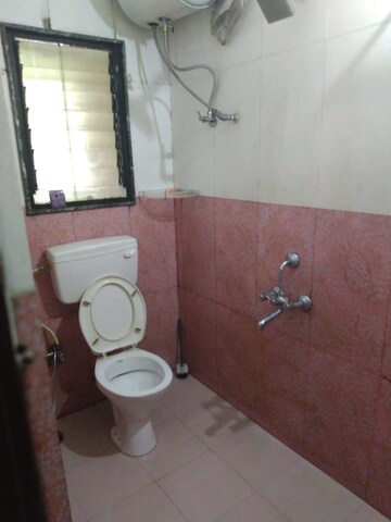 Bathroom in 2 BHK Apartment at MS Plaza Wakad, Wakad – for Rent