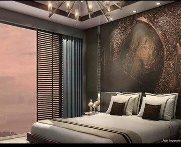 Bedroom in 5 BHK Apartment at Lodha Trump Tower, Worli – for Sale
