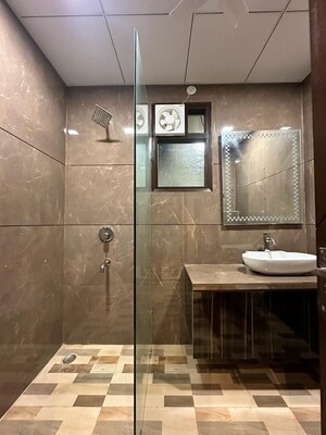 Attached Bathroom in 4 BHK Builder Floor at Niti Khand ii – for Sale