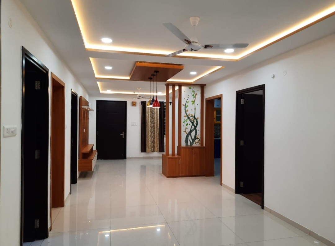 3 BHK + Pooja Room Apartment For Rent in Kokapet