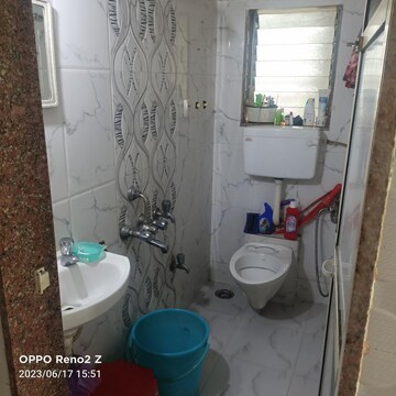 Bathroom in 1 BHK Apartment at Kishor Park, Kalwa – for Rent