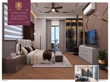 Living Room in 3.5 BHK Apartment at Nikhila Royal Pavilion, Mokila – for Sale