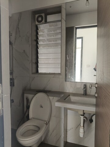 Bathroom in 2 BHK Apartment at Rajesh Raj Infinia, Malad West – for Rent