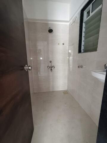 Bathroom in 1 BHK Apartment at DGS Sheetal Tapovan, Malad East – for Rent