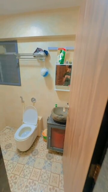 Bathroom in 2 BHK Apartment at Best Complex Andheri West, Andheri West – for Rent