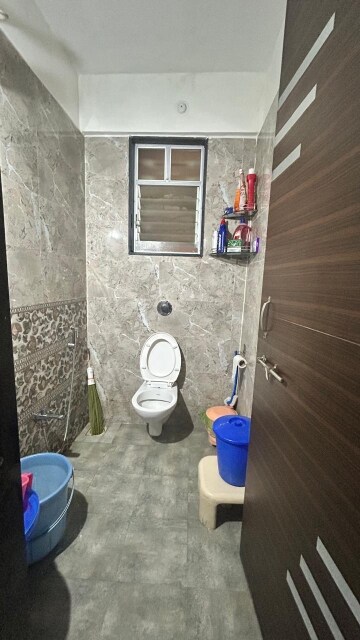 Bathroom in 2 BHK Apartment at GK Aryavat, Ravet – for Rent