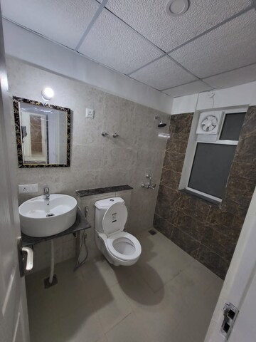 Bathroom in 2 BHK Apartment at Sushma Joynest ZRK, Ghazipur – for Rent