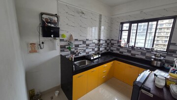 Kitchen in 1 BHK Apartment at ASR 18 Nests, Kharadi – for Rent