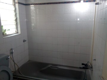 Bathroom in 3 BHK Apartment at Shivtirth Nagar – for Rent