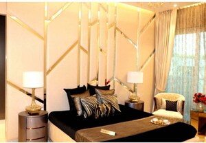 Living Room in 4 BHK Apartment at Artique Uptown Skylla, International Airport Road – for Sale