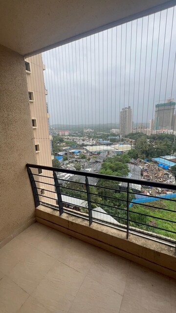 Balcony in 2 BHK Apartment at K Raheja Raheja Residency, Malad East – for Rent