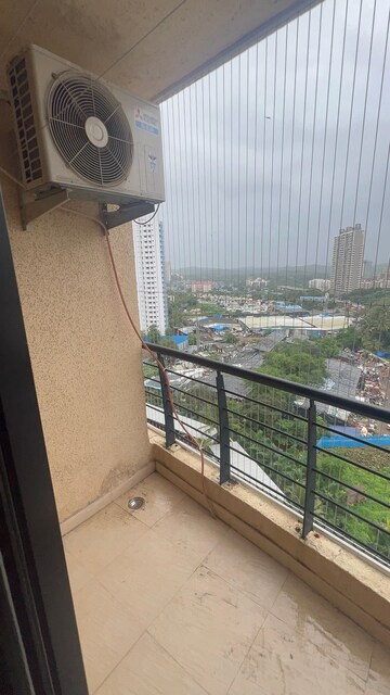 Balcony in 2 BHK Apartment at K Raheja Raheja Residency, Malad East – for Rent
