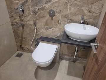Bathroom in 2 BHK Apartment at D And T Mountain View CHS, Senapati Bapat Road – for Rent