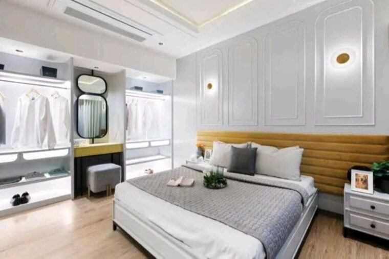 Bedroom, dosti-oak 2 Bedroom 575 Sq.Ft. Apartment In Kolshet Industrial Area Thane 9171150