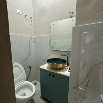 Bathroom in  Office Space at DLF Corporate Greens, Sector 74a – for Rent
