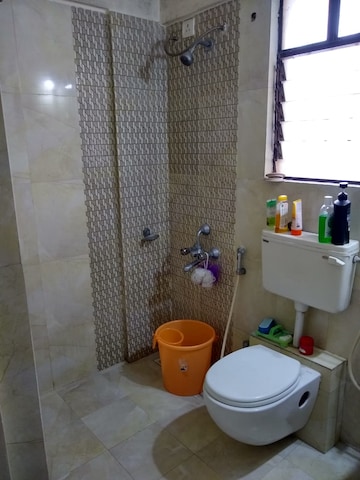 Bathroom in 2 BHK Apartment at Goel Ganga Constella, Kharadi – for Rent