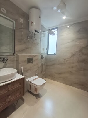 Bathroom in 4 BHK Builder Floor at Dlf Phase I – for Sale